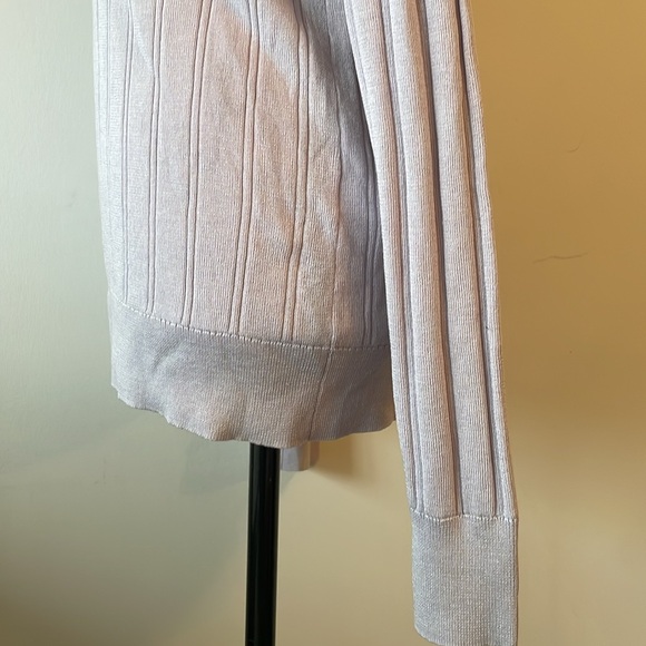 judith & charles Silk blend V-neck Long Sleeve Sweater - L - Picture 5 of 13